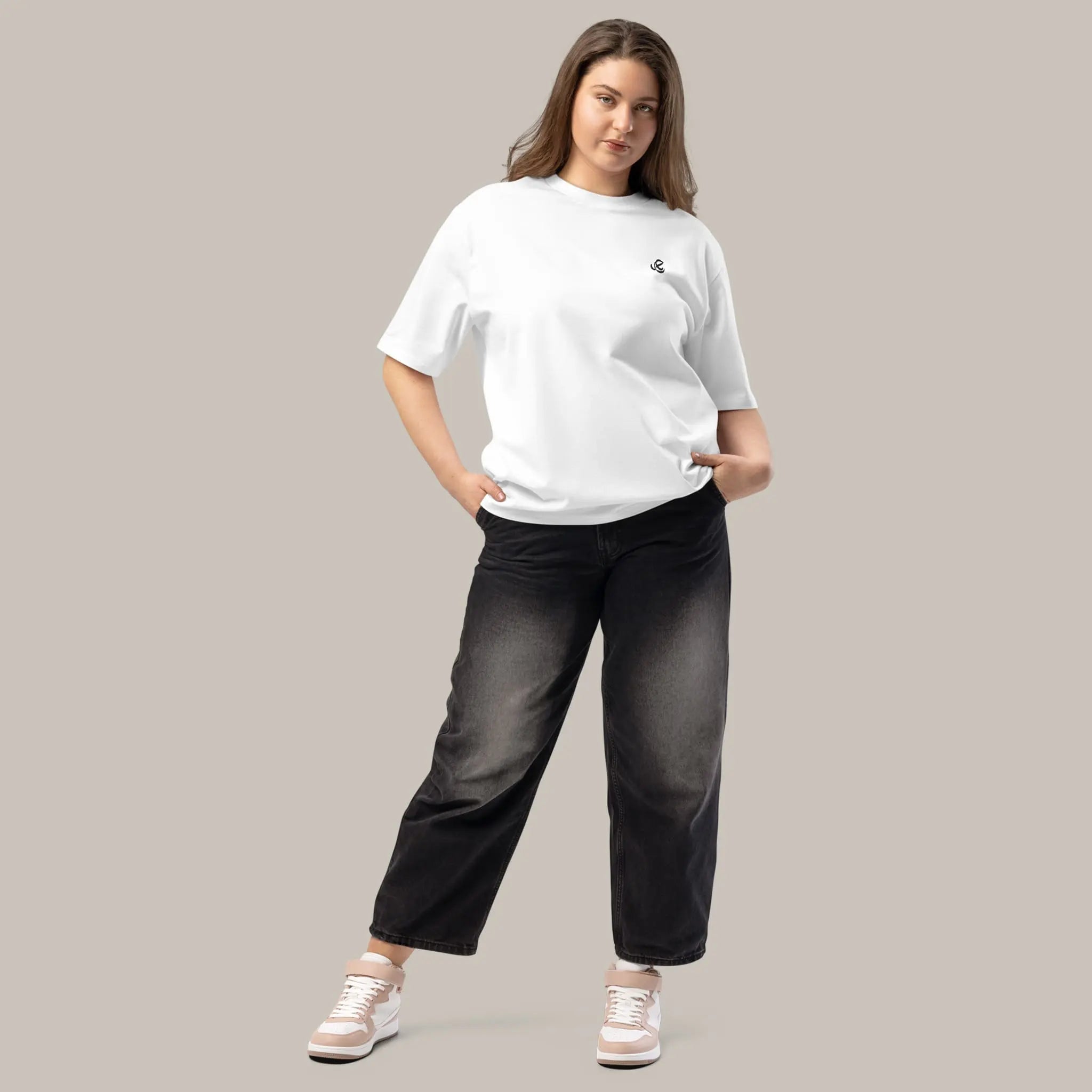 7anin - oversized heavyweight t-shirt 7anin