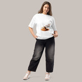 9ahwa Arbi - oversized heavyweight t-shirt 7anin