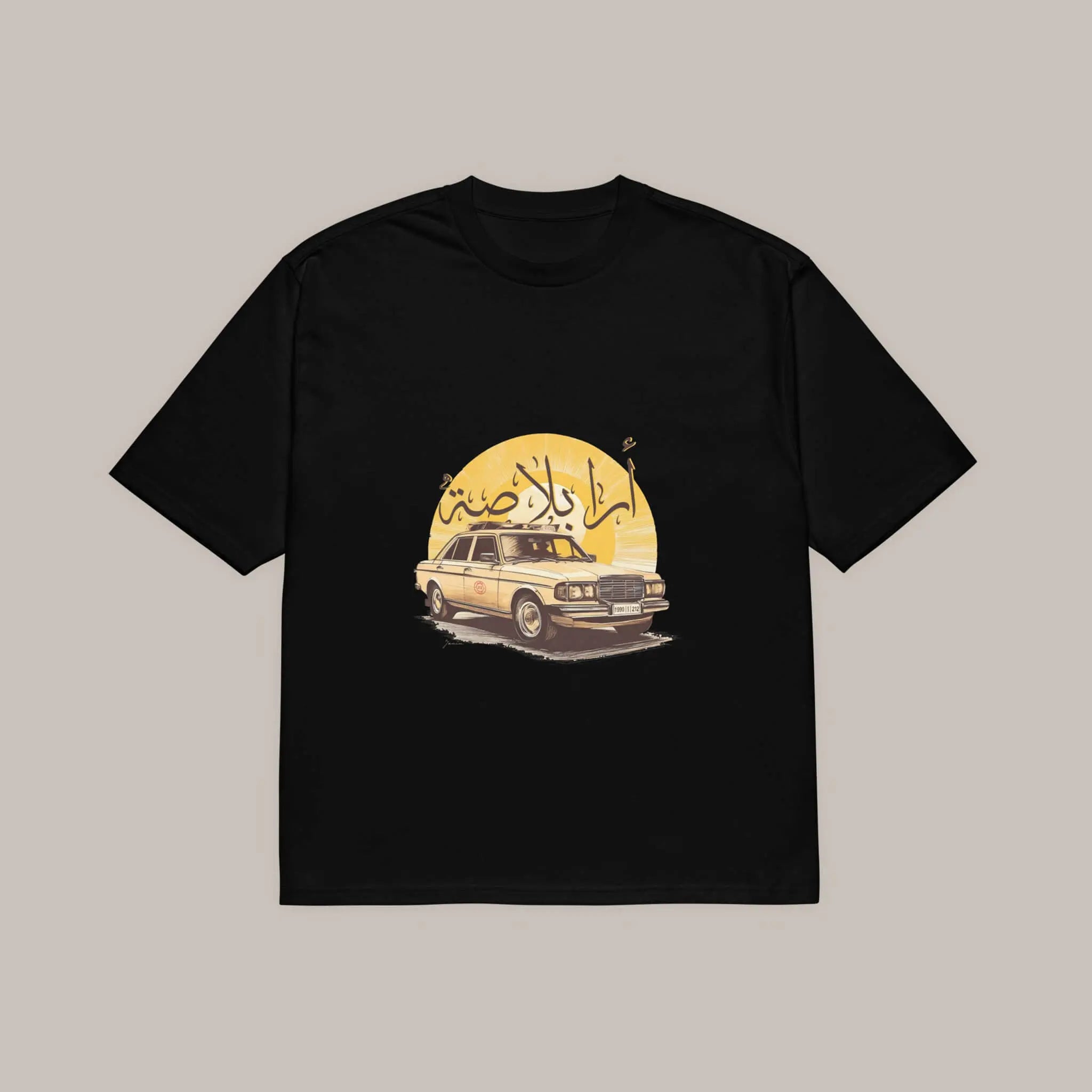 Grand Taxi - oversized heavyweight t-shirt 7anin