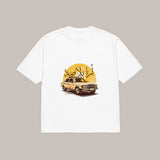 Grand Taxi - oversized heavyweight t-shirt 7anin