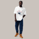 Jaw & Rboukh - oversized heavyweight t-shirt 7anin